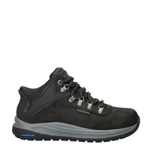 Hands Free Slip-In Meroe leren sneakers zwart