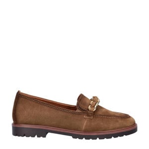 suède loafers camel