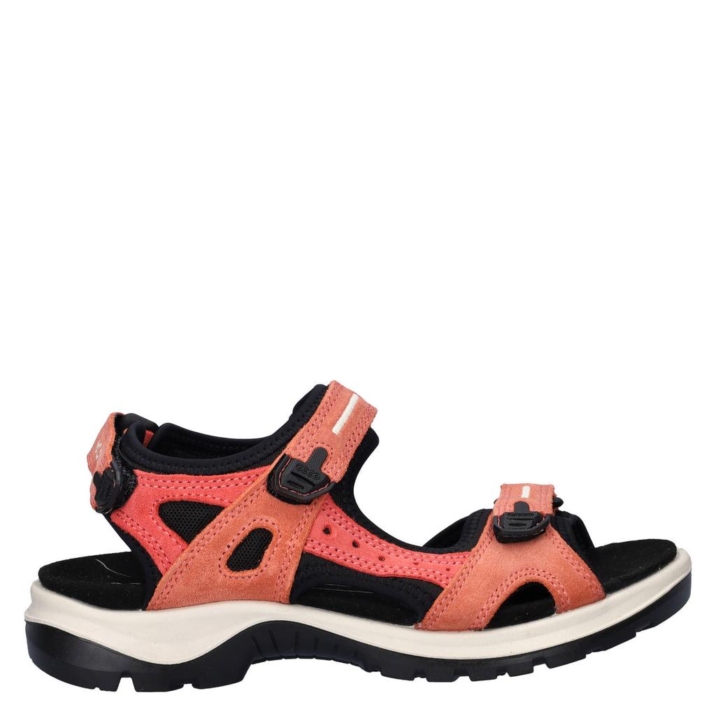 Ecco Offroad Atmos suede sandalen oranje
