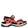 Ecco Offroad Atmos suede sandalen oranje