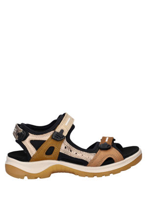 Offroad Atmos suede sandalen bruin multi