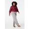 MS Mode pullover donkerrood