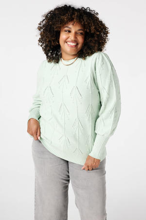 pullover mintgroen