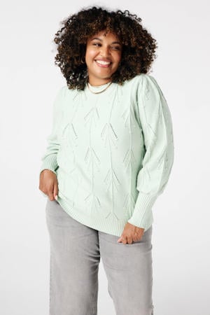 pullover mintgroen