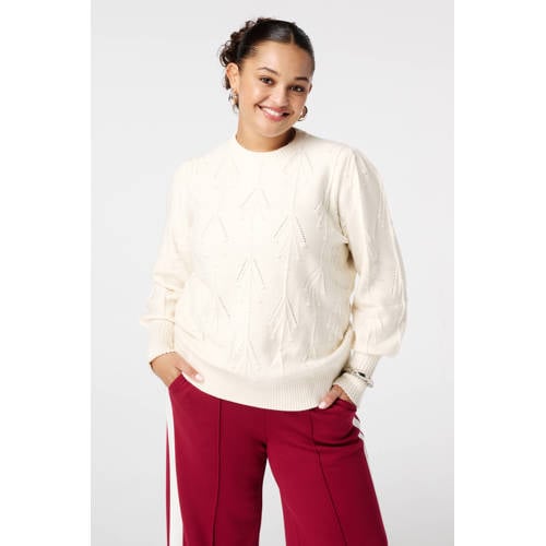 MS Mode pullover ecru afbeelding