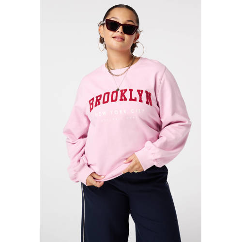 MS Mode sweater lichtroze afbeelding