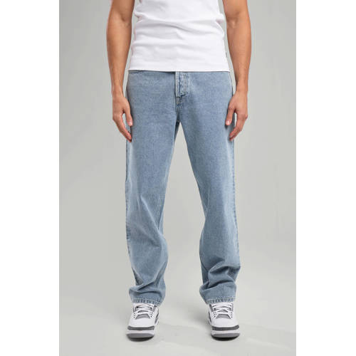 America Today Dallas loose fit jeans medium blue afbeelding