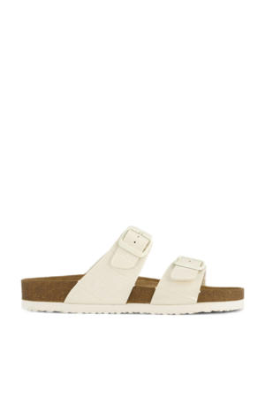 lak slippers ecru