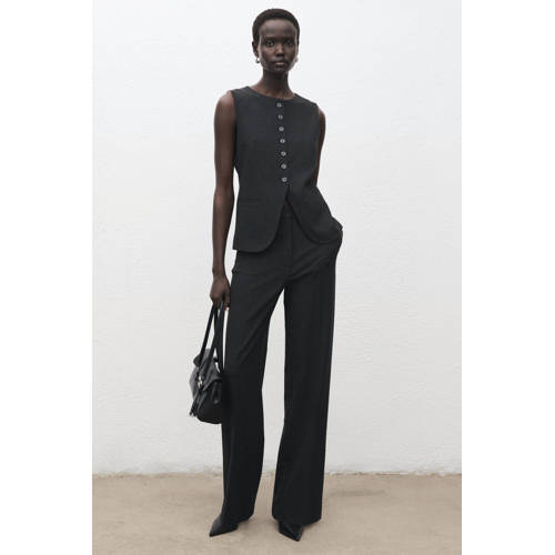 Mango gilet grijs afbeelding