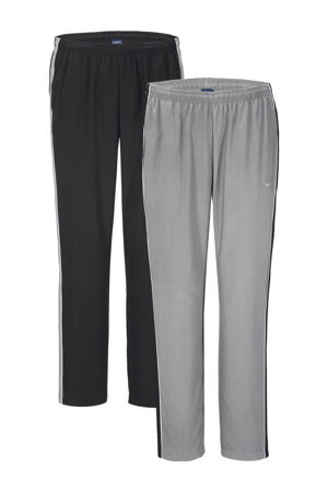 joggingbroek  - set van 2 zwart/grijs