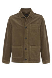 thumbnail: Babista corduroy jas Plus Size - bruin