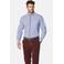Babista regular fit gestreept overhemd Plus Size - blauw