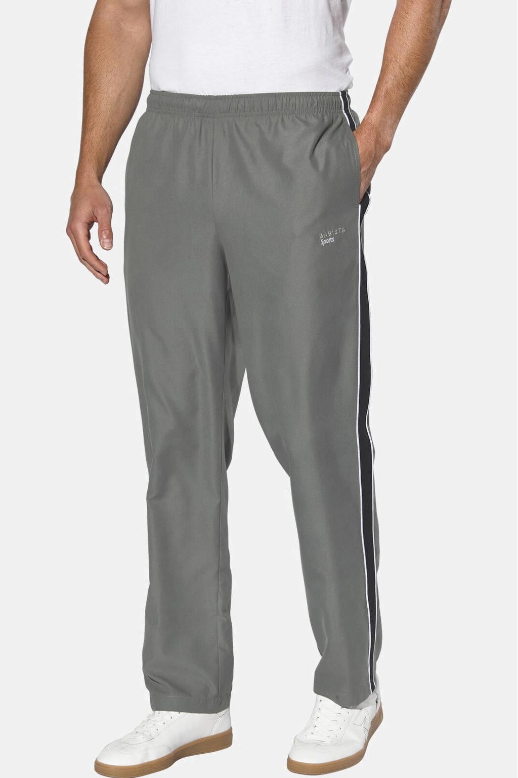 Babista Plus Size joggingbroek - set van 2 beige/grijs