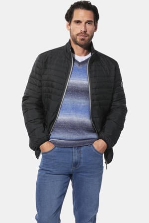 gewatteerde tussenjas Plus Size - zwart
