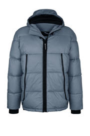thumbnail: Babista quilted winterjas Plus Size - lichtblauw