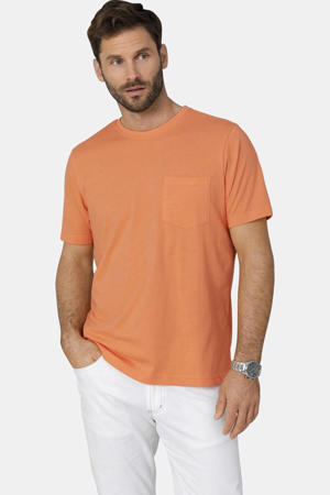 regular fit T-shirt Plus Size - oranje