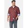 Babista regular fit geruit overhemd Plus Size - rood