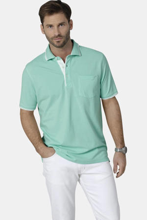 TESSAVEST regular fit polo Plus Size - groen