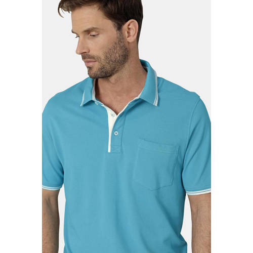 Babista regular polo TESSAVEST turquoise afbeelding