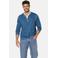 Babista regular fit gemêleerde longsleeve Plus Size - blauw