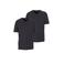 Babista regular fit T-shirt Plus Size - zwart (set van 2)