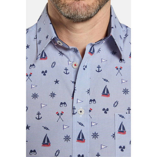 Babista regular casual overhemd BELVANO blauw afbeelding