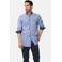 Babista overhemd Plus Size - lichtblauw