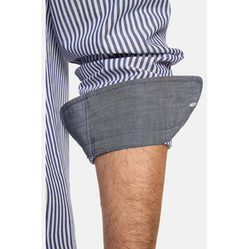 Babista gestreept regular casual overhemd MARINARI blauw afbeelding