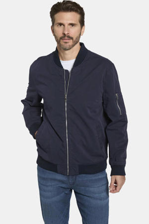 katoenen bomberjack Plus Size - donkerblauw