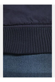 thumbnail: Babista katoenen bomberjack Plus Size - donkerblauw