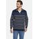 Babista gestreepte trui Plus Size +FIT Collectie - donkerblauw