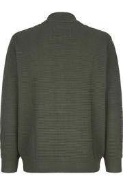 thumbnail: Babista katoenen gebreid vest Plus Size - groen