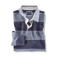 Babista regular fit gestreepte polo Plus Size - blauw