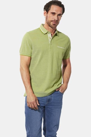 regular fit polo Plus Size - lichtgroen