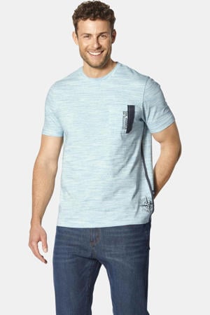regular fit T-shirt Plus Size +FIT Collectie - lichtblauw