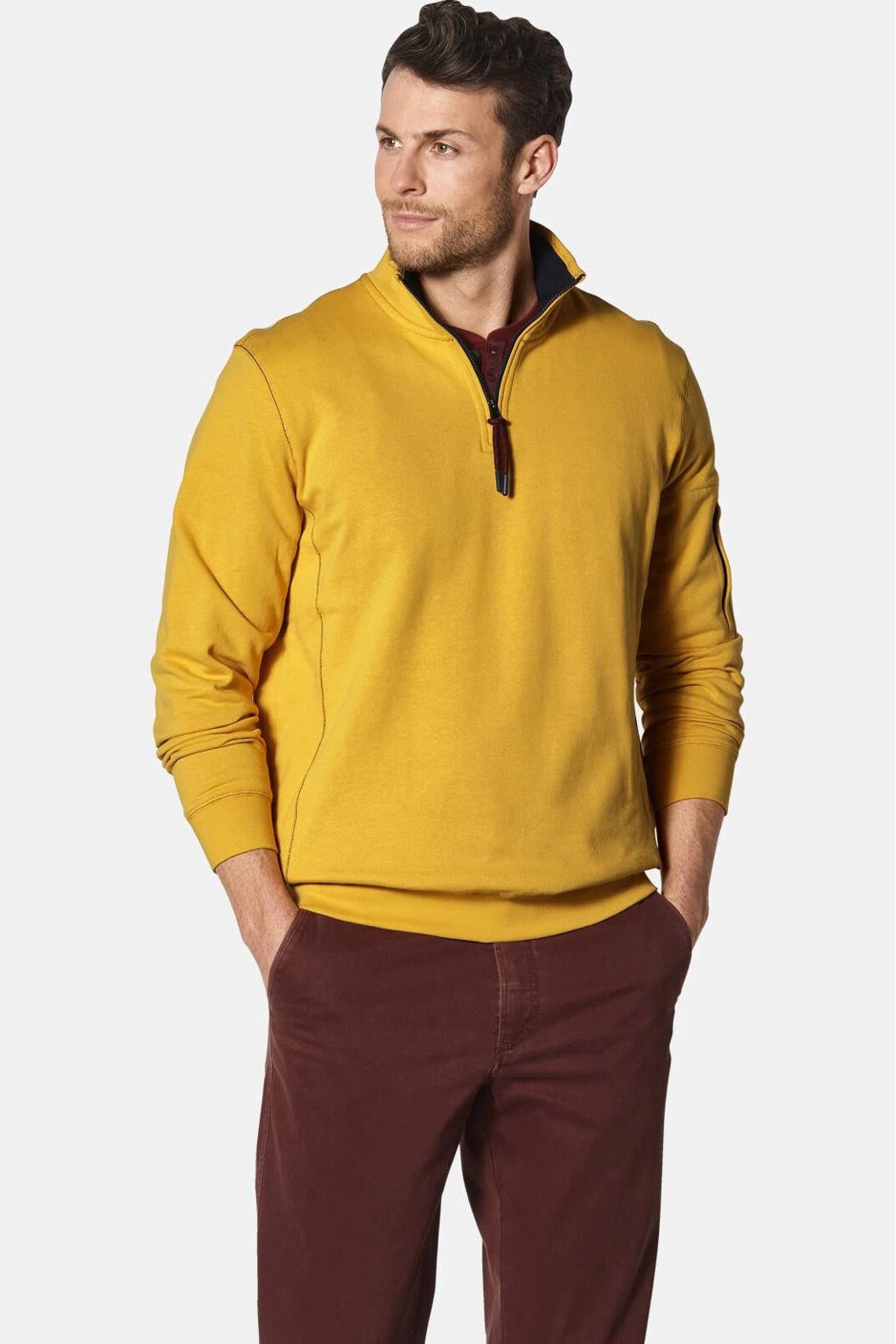 Babista regular fit sweater Plus Size - geel