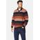 Babista regular fit gestreepte trui Plus Size - donkeroranje