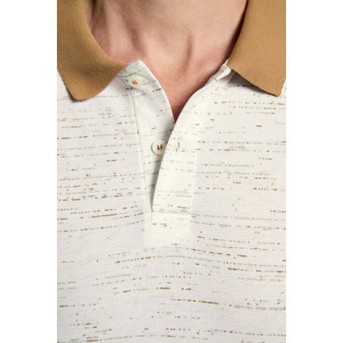 Babista regular polo FARNELLO ecru afbeelding