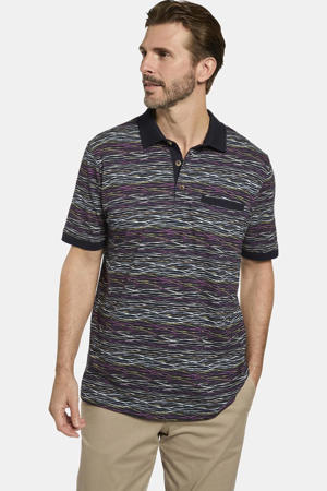regular polo SILVIANO donkerblauw