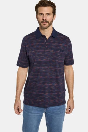 regular fit polo ORVENTO donkerblauw