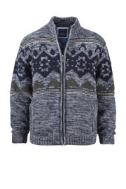 thumbnail: Babista gemêleerd vest Plus Size met wol - grijs