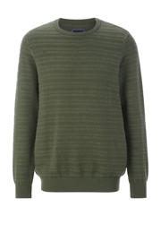 thumbnail: Babista katoenen regular fit gebreide trui Plus Size - groen
