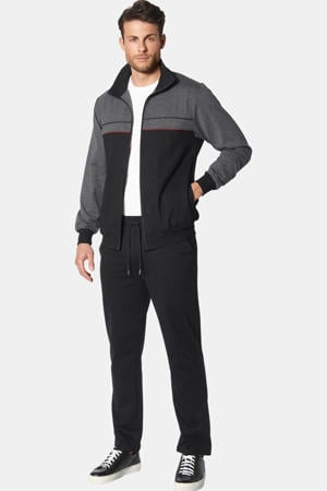joggingpak zwart/grijs