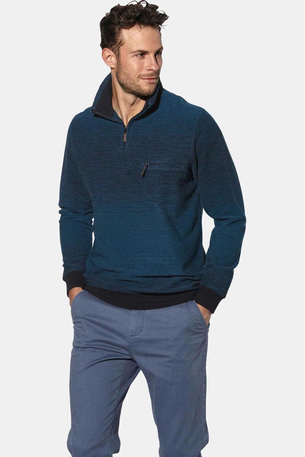 Babista regular fit trui +FIT Collectie Plus Size - donkerblauw