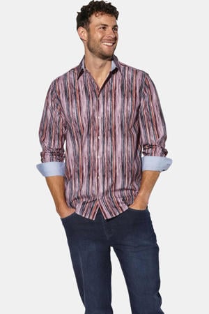 regular casual overhemd URSILESTI rood