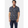 Babista VELENTO regular fit gebloemde polo Plus Size - donkerblauw