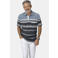 Babista regular fit gestreepte polo Plus Size - blauw