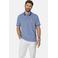 Babista regular fit gemêleerde polo Plus Size - blauw