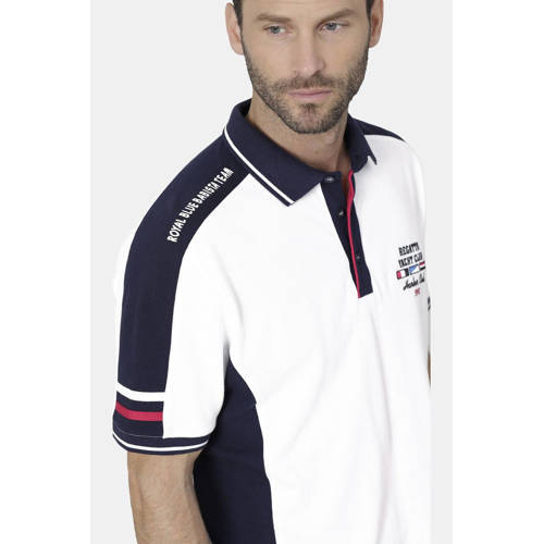 Babista regular fit polo BELLAVERTA wit afbeelding
