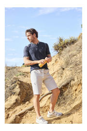 thumbnail: Babista regular fit polo +FIT Collectie Plus Size - donkerblauw (set van 2)